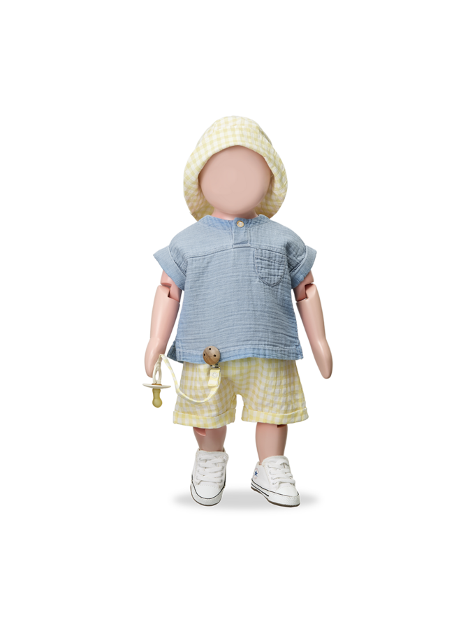 1+ in the family - Bodrum shirt - Denim