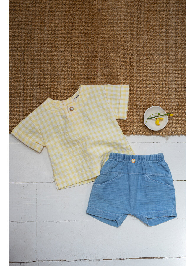 1+ in the family - Anafi bermuda - Denim