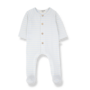 1+ in the family - Felip jumpsuit w/feet - Misty-blue