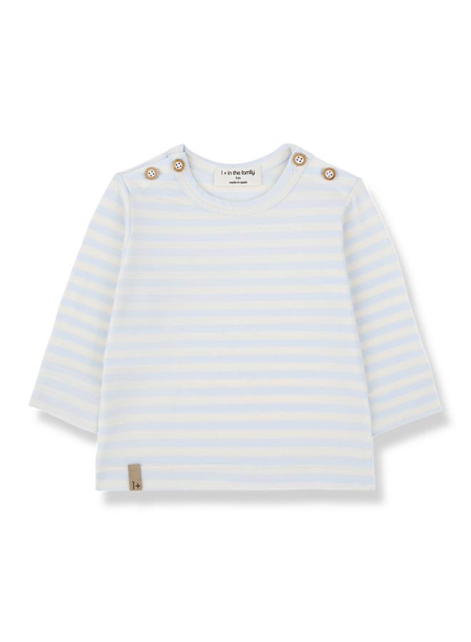 Ot l.sleeve t-shirt - Misty-blue
