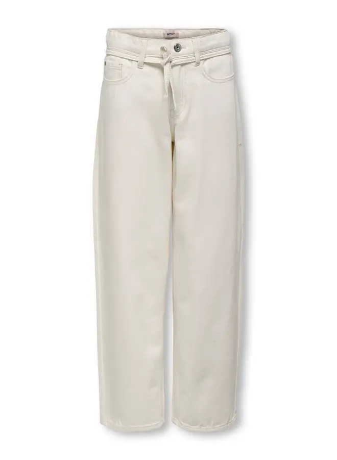 Gianna straight denim - Ecru