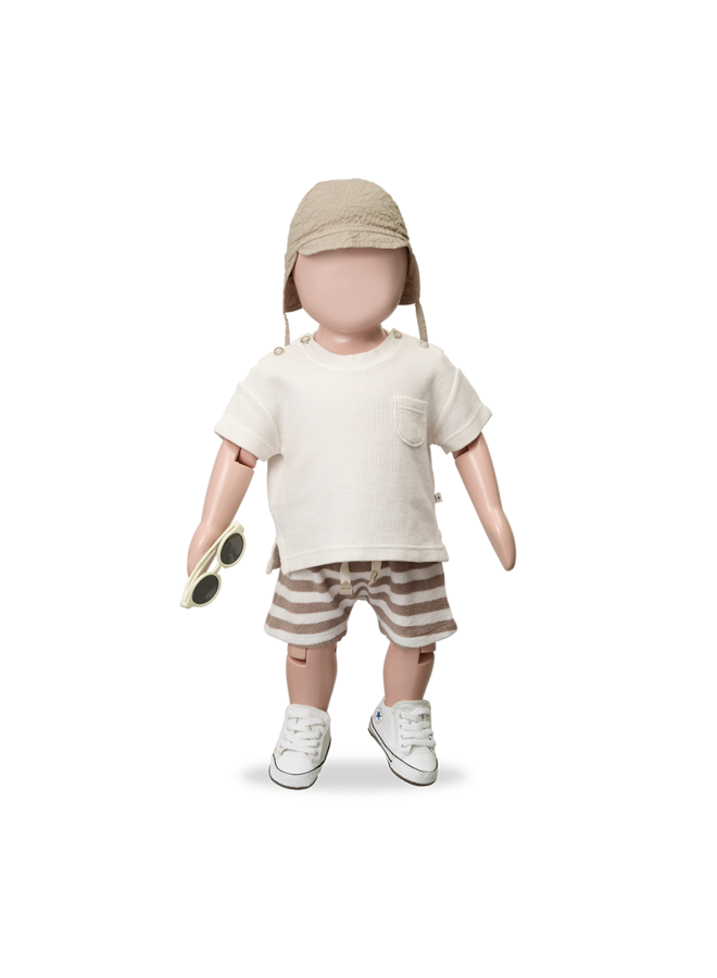 1+ in the family - Delion s.sleeve t-shirt - Ecru