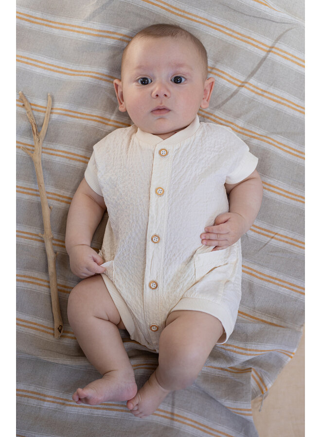 1+ in the family - Filipos overall - Ecru