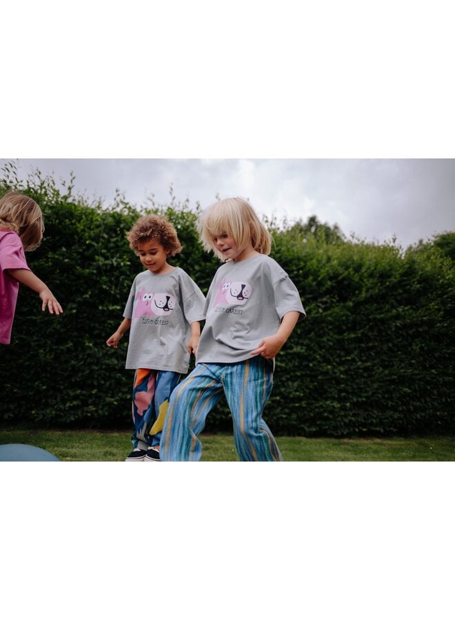 Daily Brat - Who cares t-shirt - Ultimate gray