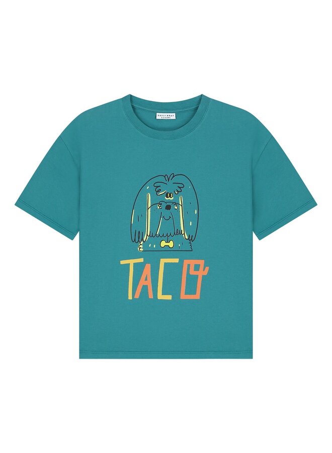 Daily Brat - Taco t-shirt - Teal