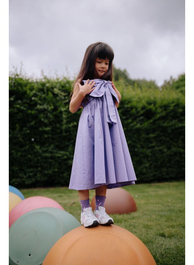 Daily Brat - Bow dress - Lilavender