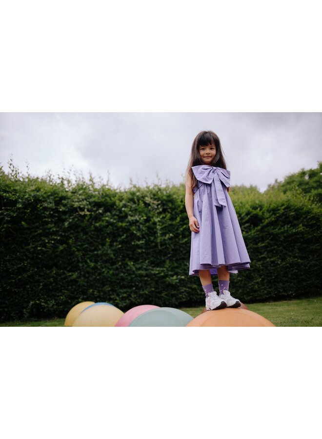 Daily Brat - Bow dress - Lilavender