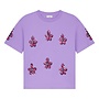Daily Brat - Flower t-shirt - Paisley purple