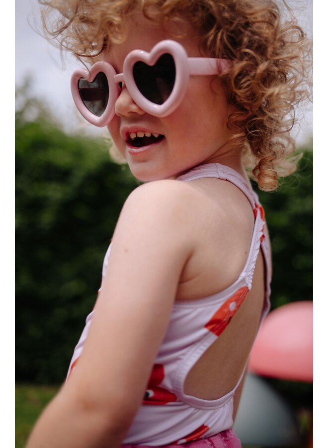 Daily Brat - Patty heart swim suit - Pink