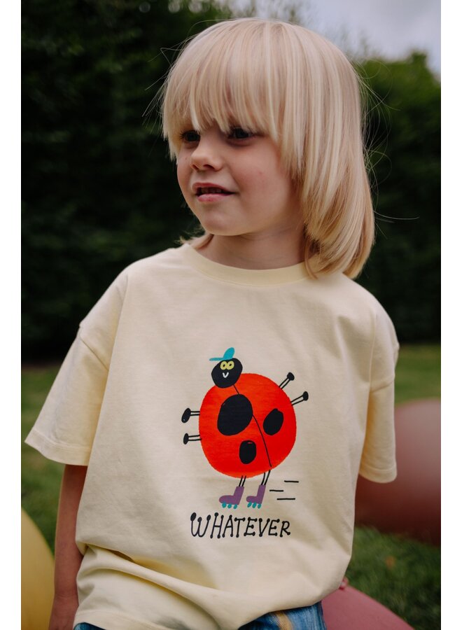 Daily Brat - What ever t-shirt - Pale banana