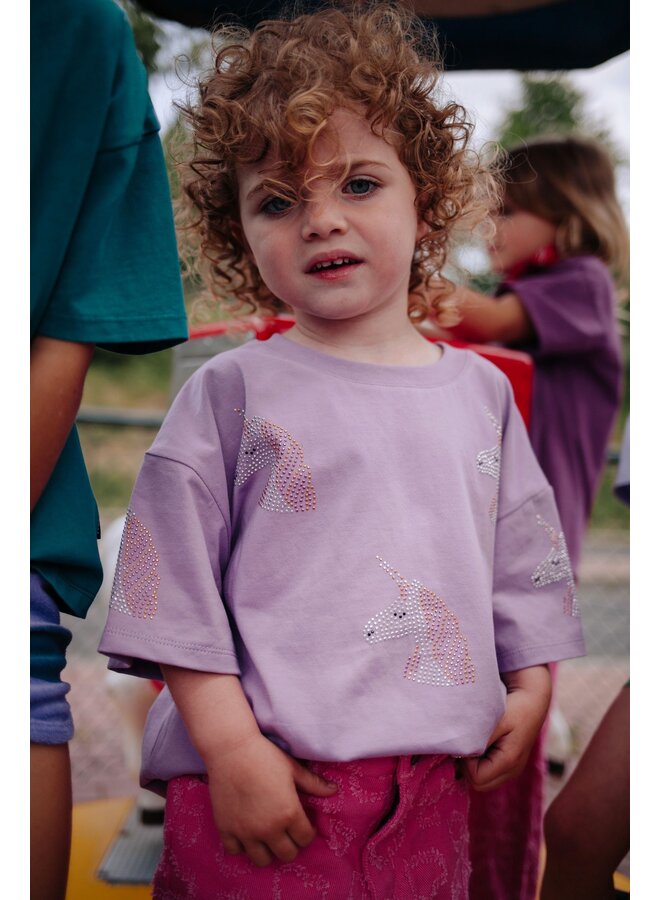 Daily Brat - Unicorn t-shirt - Lilavender