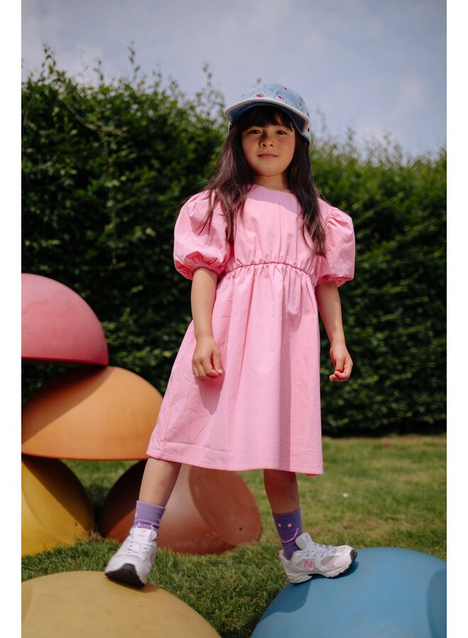 Daily Brat - Sassy heart dress - Pink cosmos