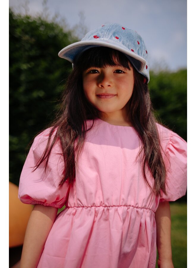 Daily Brat - Sassy heart dress - Pink cosmos