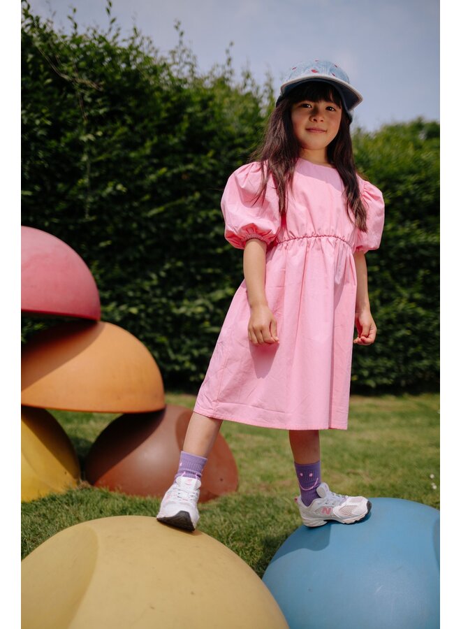 Daily Brat - Sassy heart dress - Pink cosmos