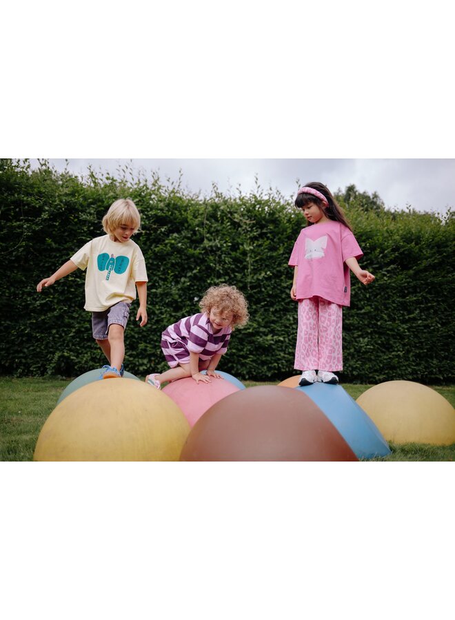 Daily Brat - Kitty kat t-shirt - Rose rebel