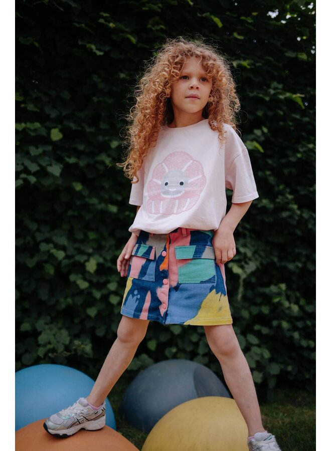 Daily Brat - Pearlita t-shirt - Fuchsia