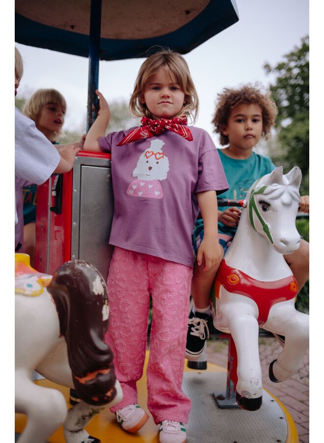 Daily Brat - Mary puppins t-shirt - Plum