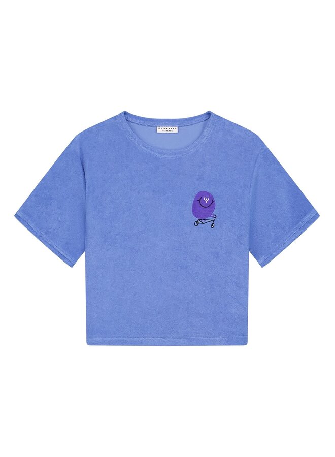 Daily Brat - Gigglin towel t-shirt - Blue