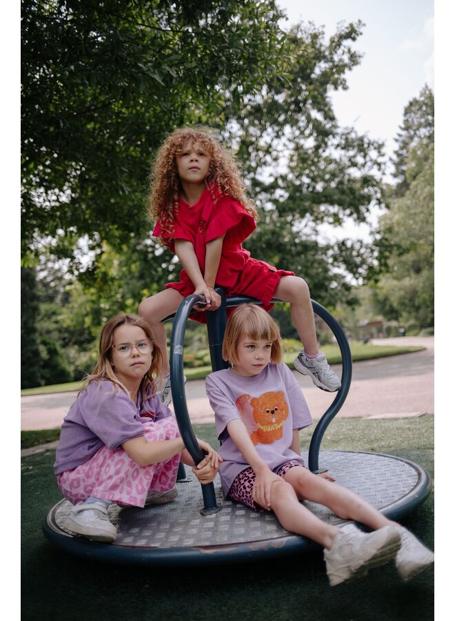 Daily Brat - Waffles t-shirt - Lilavender