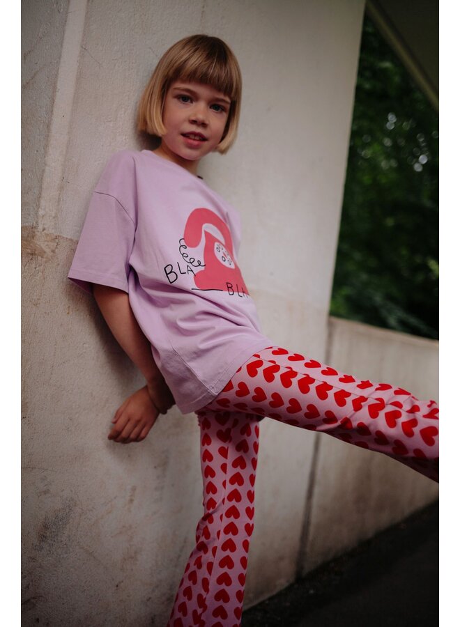 Daily Brat - Adore flared pants - Pink