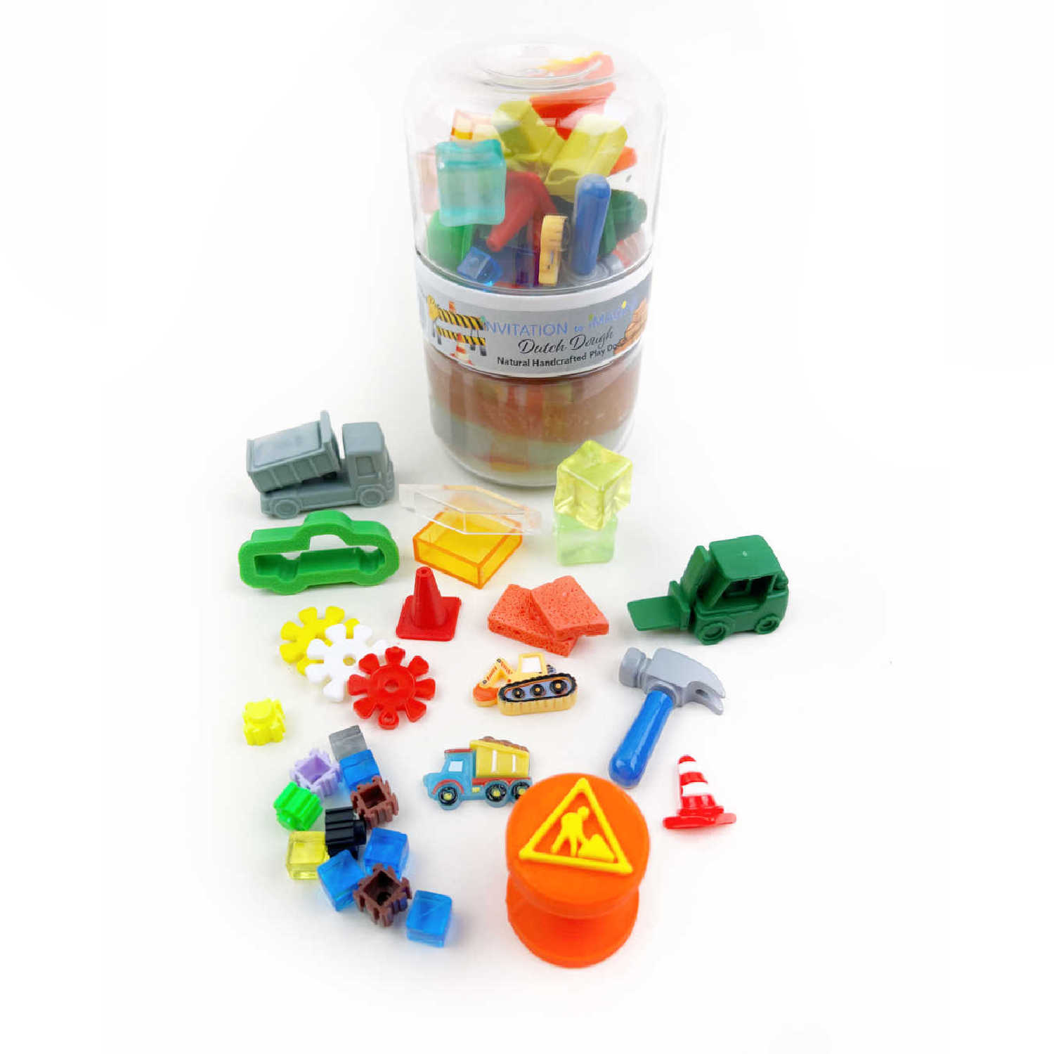 Invitation to imagine - Build it construction play pot
