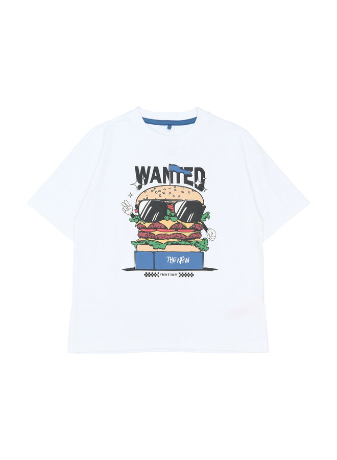 Steve oversized tee - Bright white
