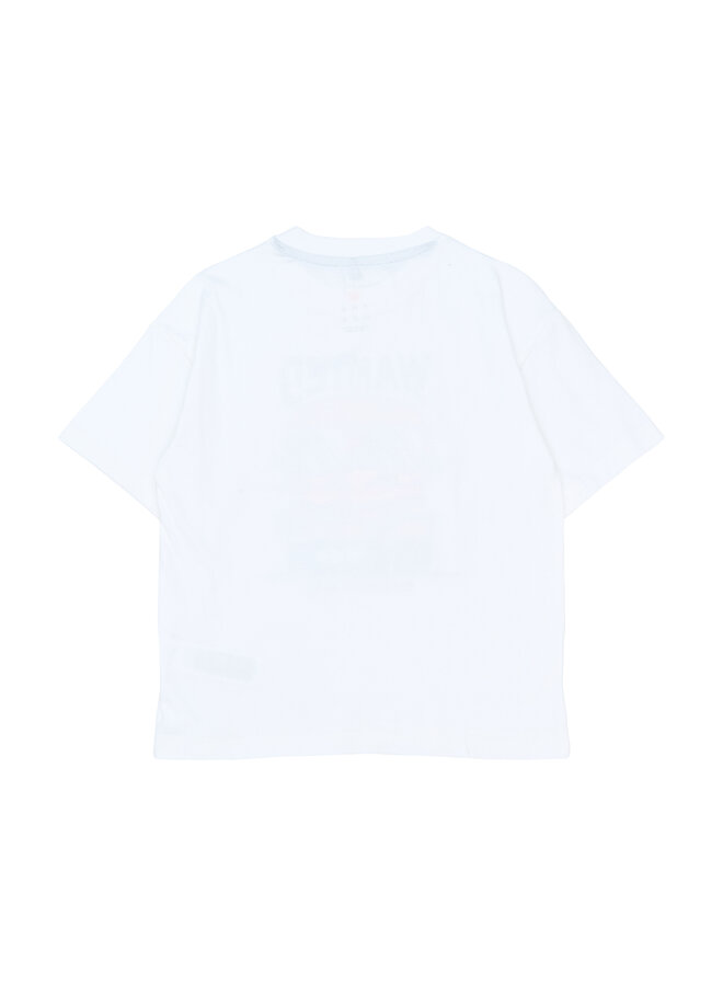 The New - Steve oversized tee - Bright white