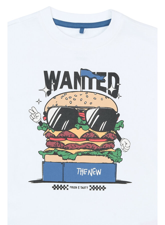 The New - Steve oversized tee - Bright white