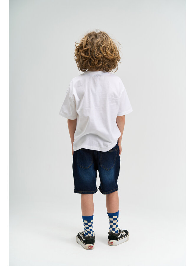 The New - Steve oversized tee - Bright white