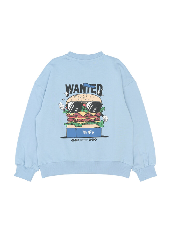 The New - Steven oversized sweatshirt - Forever blue