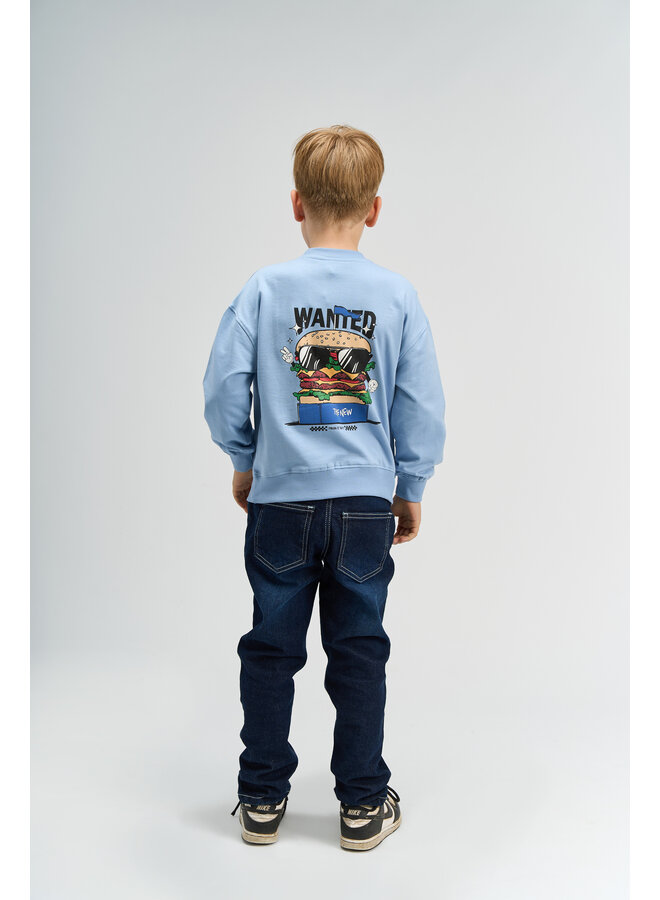 The New - Steven oversized sweatshirt - Forever blue