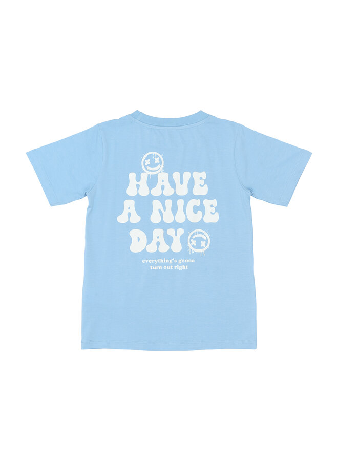 The New - Sander tee - Forever blue