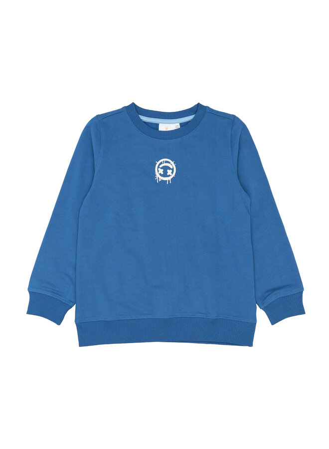 The New - Samir sweatshirt - True blue