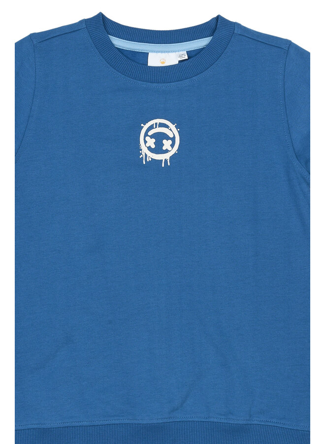 The New - Samir sweatshirt - True blue