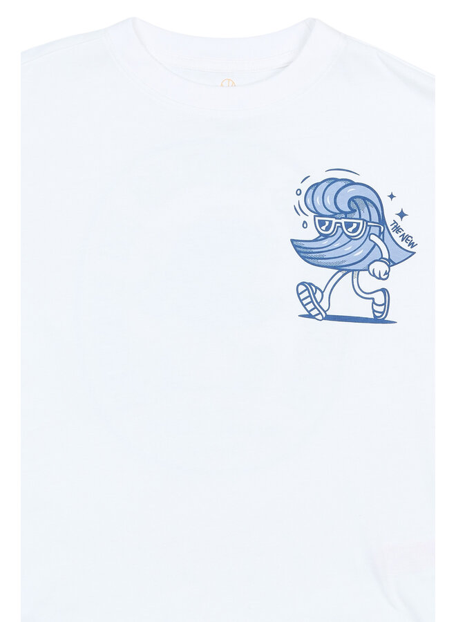 The New - Sean oversized tee - Bright white