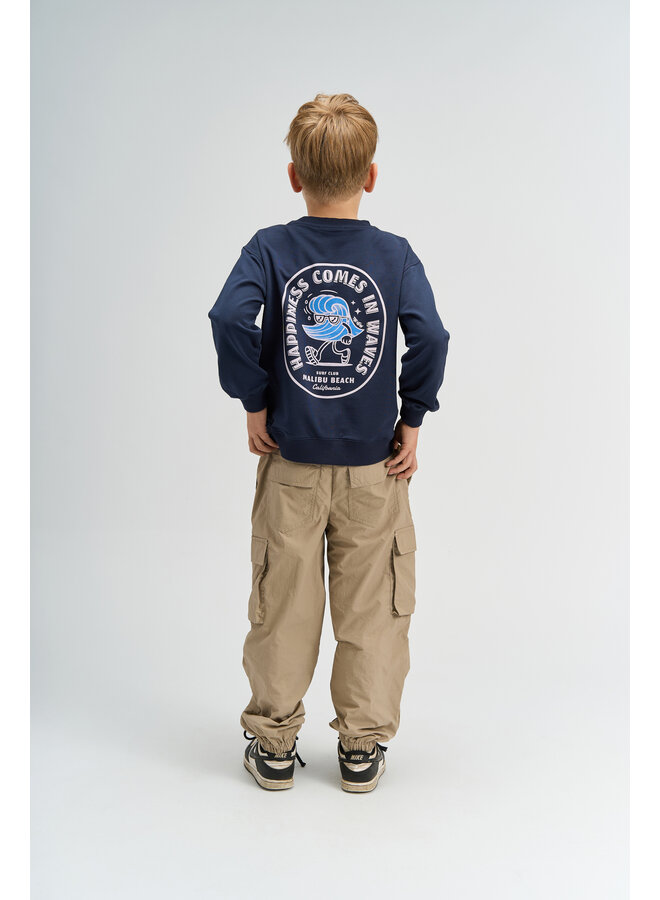 The New - Seth oversized sweatshirt - Navy blazer