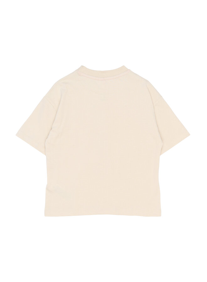 The New - Suzan oversized tee - Gardenia