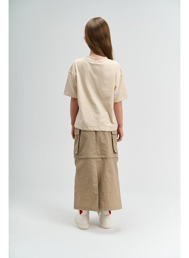 The New - Suzan oversized tee - Gardenia