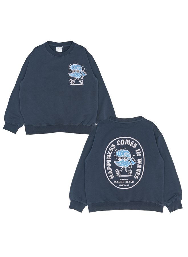 Seth oversized sweatshirt - Navy blazer