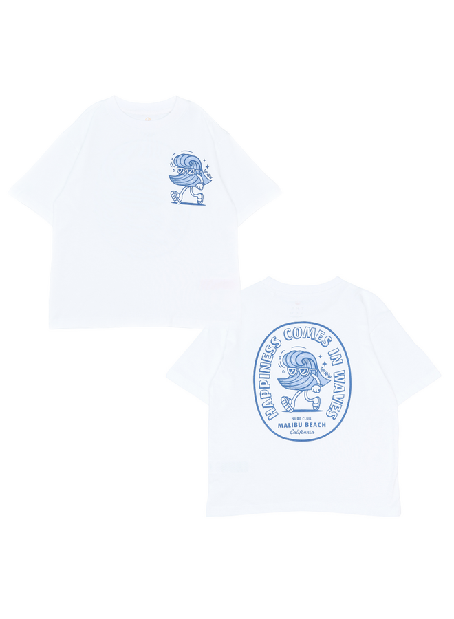 The New - Sean oversized tee - Bright white