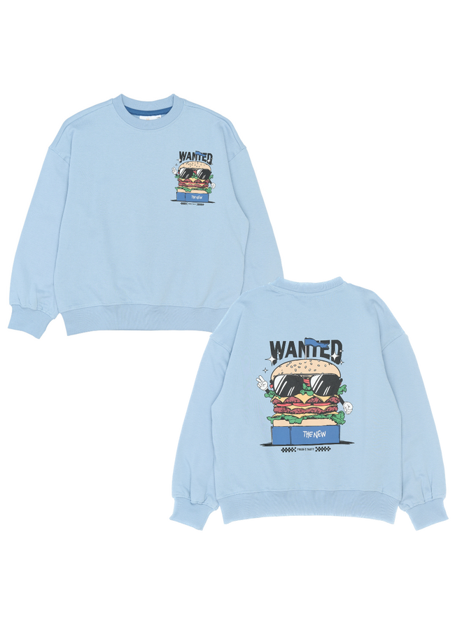 Steven oversized sweatshirt - Forever blue
