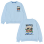 The New - Steven oversized sweatshirt - Forever blue