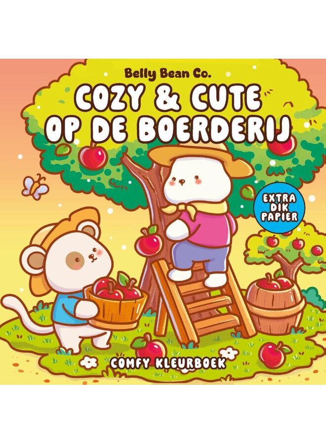Cozy & cute op de boerderij - Comfy kleurboek