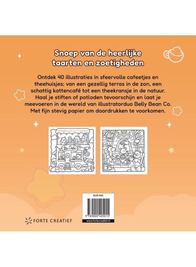 Forte - Cozy & cute in de bakkerij - Zoet kleurboek