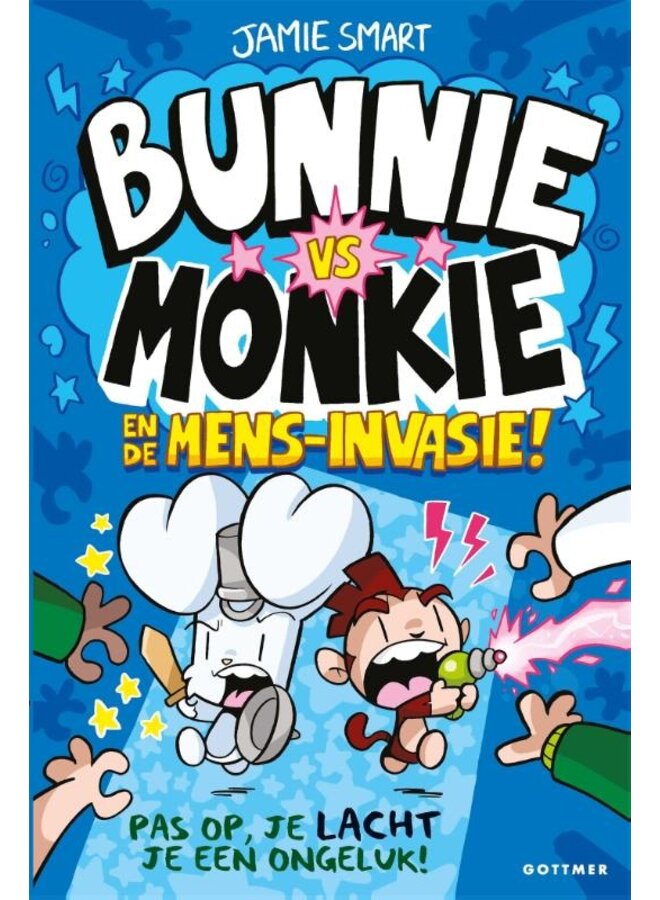 Gottmer - Jamie Smart - Bunnie vs Monkie en de mens-invasie