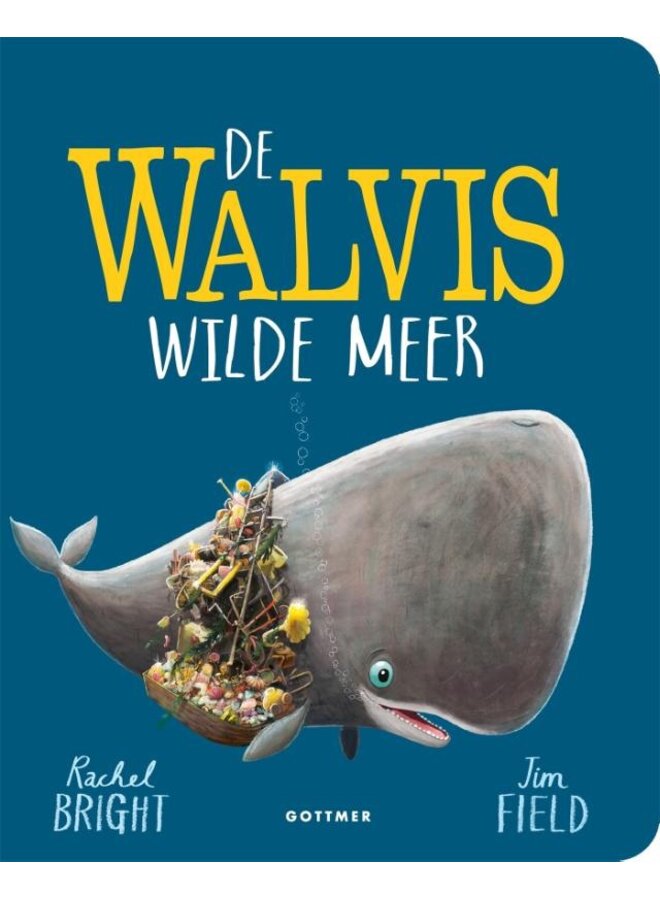 Rachel Bright - Walvis wilde meer (karton)