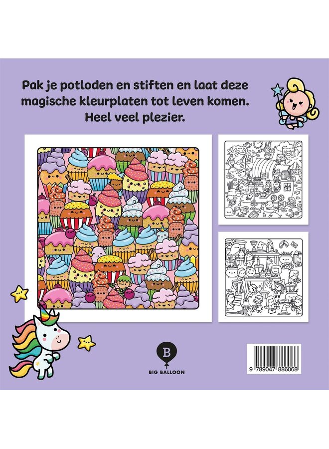 Big Balloon - Cosy cute kleurboek - Er was eens...