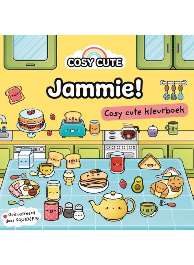 Cosy cute kleurboek - Jammie!
