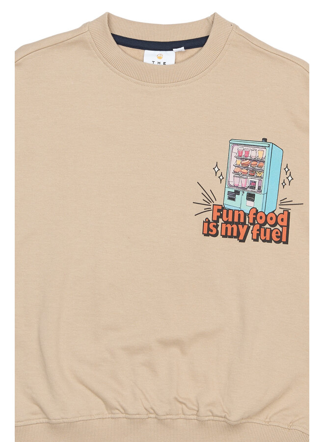 The New - Santos oversized sweatshirt - Humus