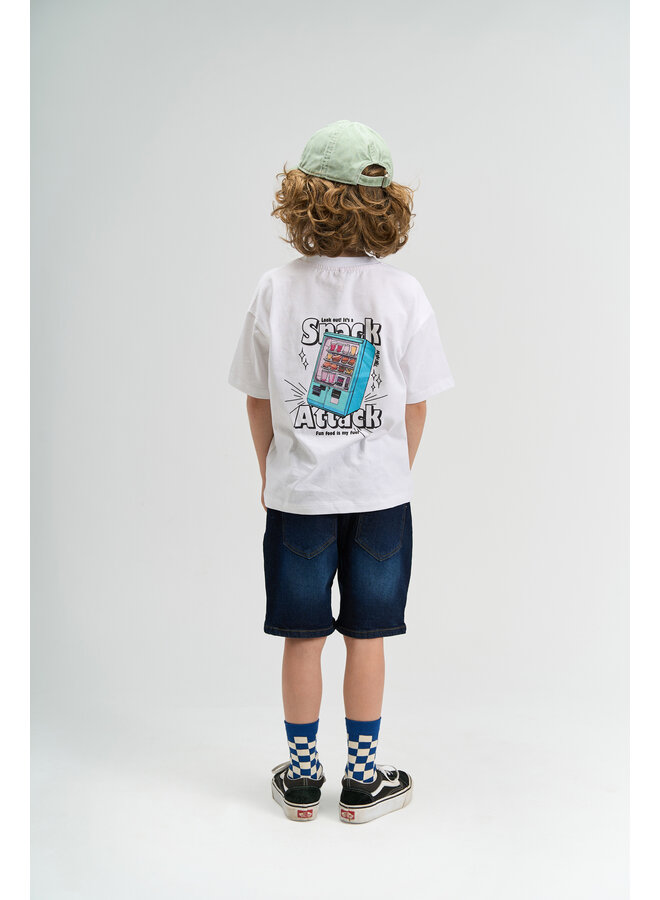 The New - Snack oversized tee - Bright white